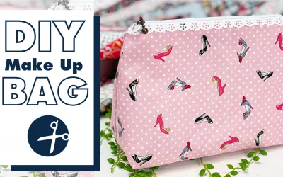 DIY Make Up Bag: Free pattern and tutorial