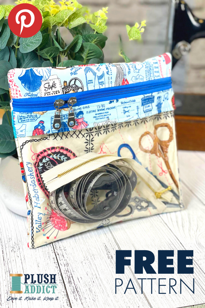 PVC vinyl zipper pouch tutorial